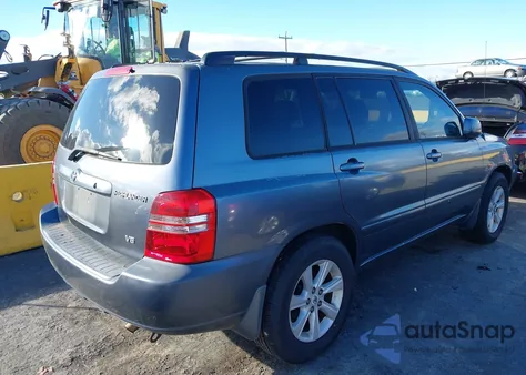 2001 Toyota Highlander V6 из США, поврежденный, VIN JTEGF21A310019591
